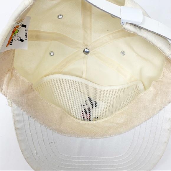 VINTAGE White Mickey Mouse Hat - Picture 7 of 10